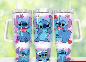 Copo Stitch que Brilha no Escuro